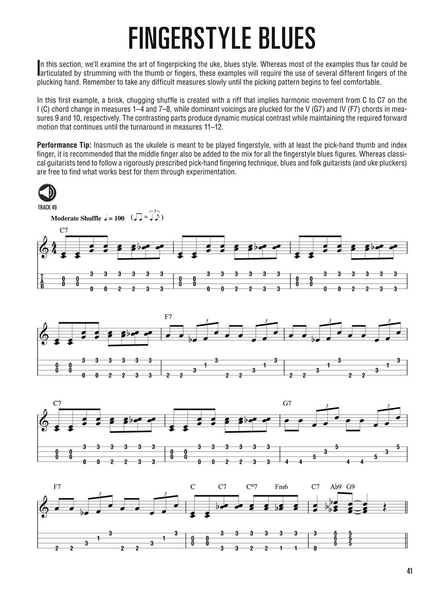 Hal Leonard - Blues Ukulele Method (Book/Ola)