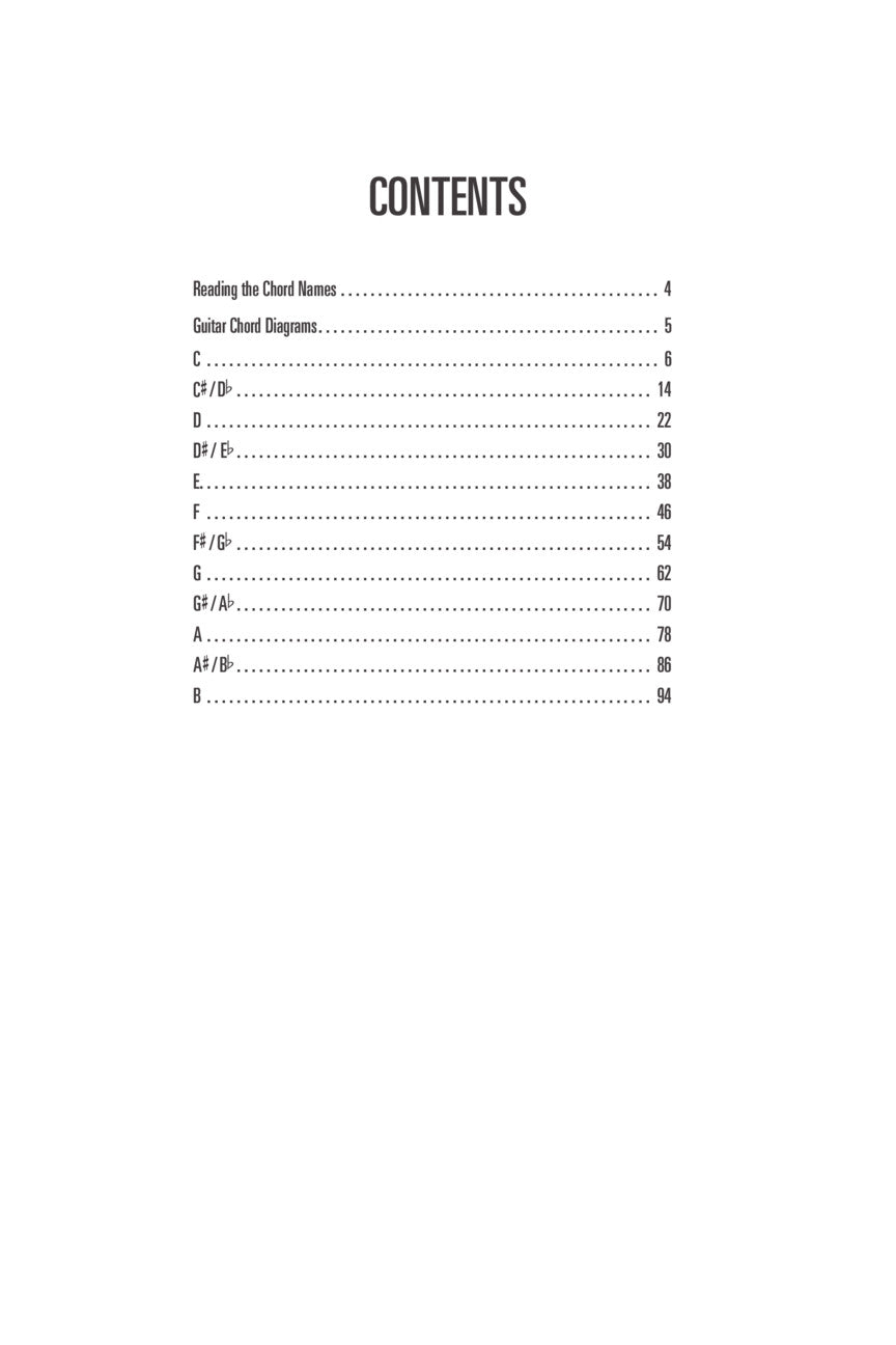 Hal Leonard Guitar Method - Incredible Chord Finder Book (Small)