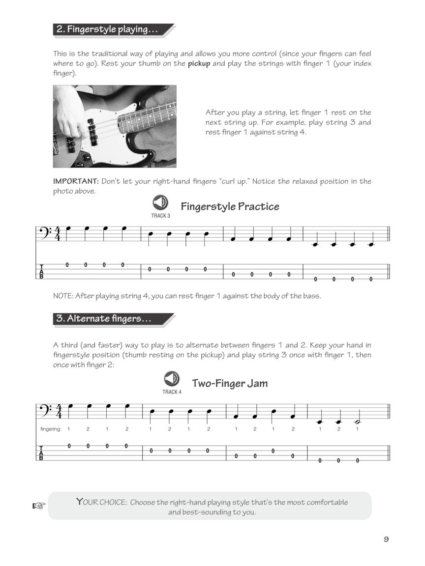 FastTrack Bass - Method Book 1 (Book/Ola)
