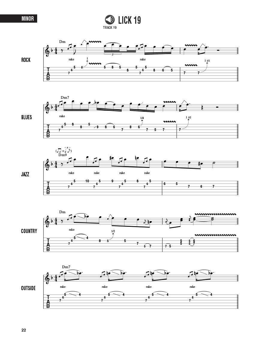 Hal Leonard Guitar Method - Lead Licks Book (Book/Ola)