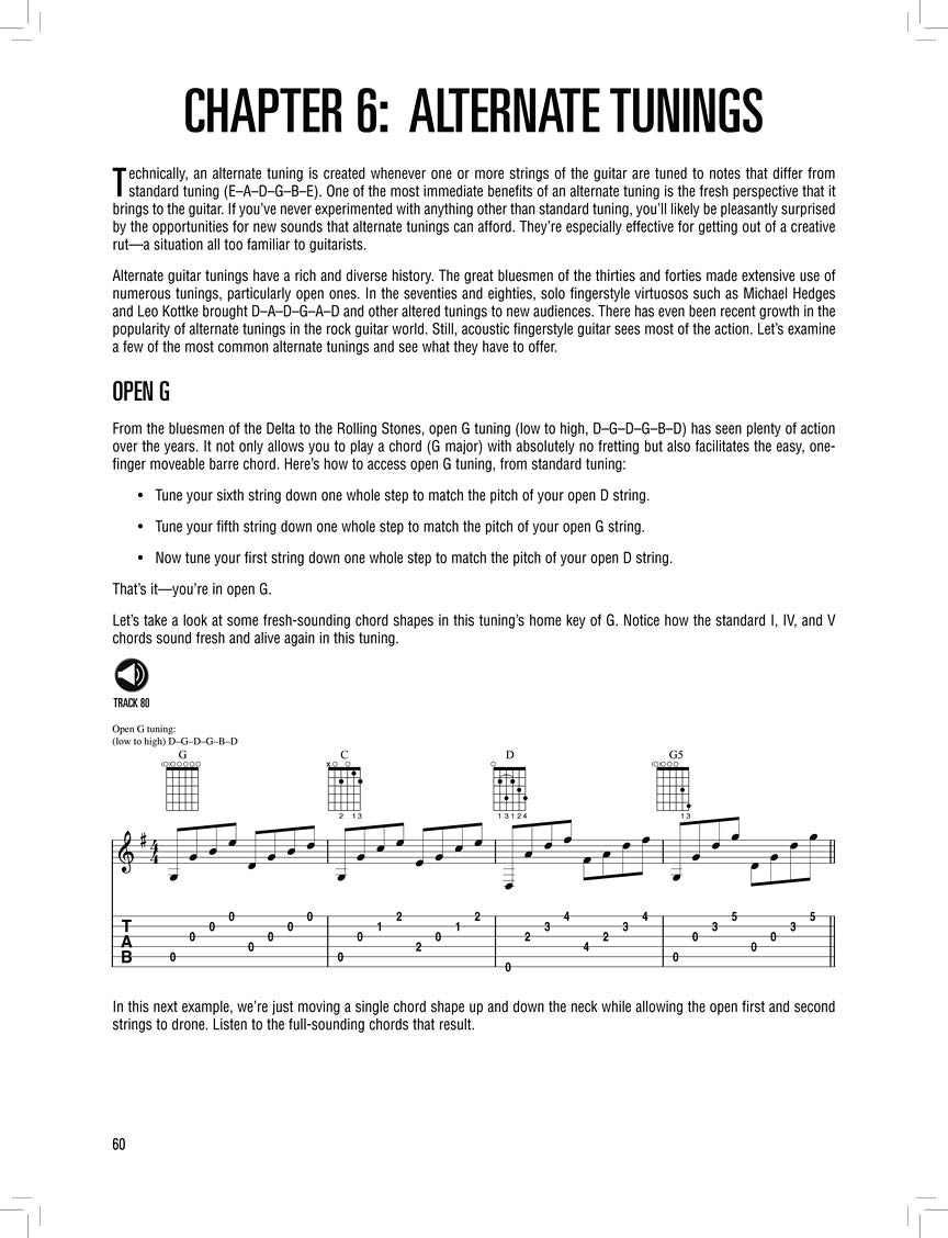 Hal Leonard Guitar Method - Fingerstyle Guitar Book (Book/Ola)