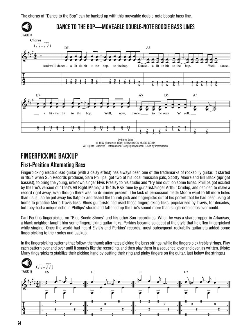 Hal Leonard Guitar Method - Rockabilly Guitar Book (Book/Ola)