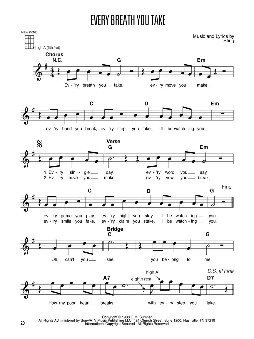Hal Leonard Guitar Method - Easy Pop Melodies Book 3rd Edition (Book/Ola)