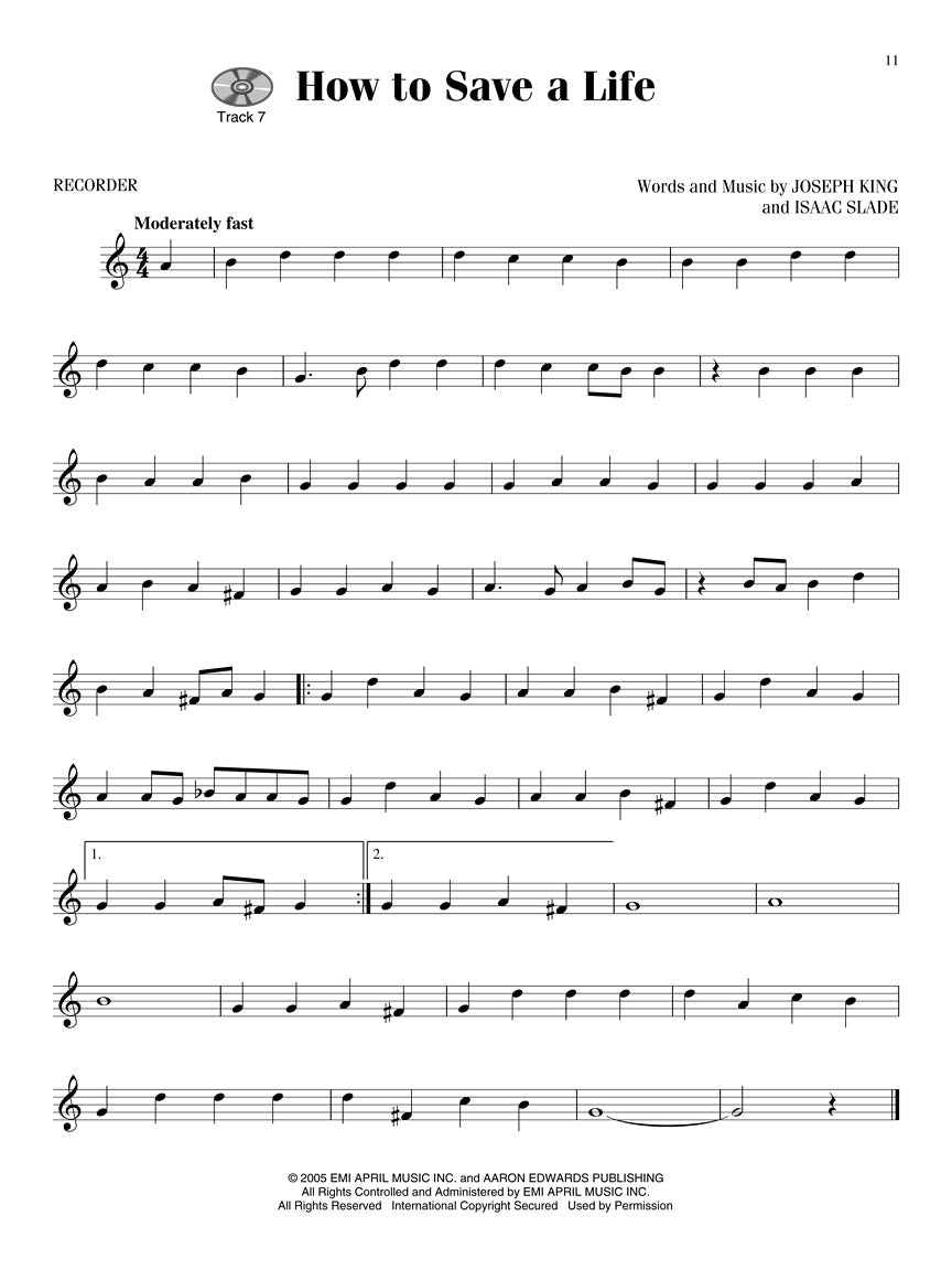 Play Recorder Today - Songbook Book/Cd
