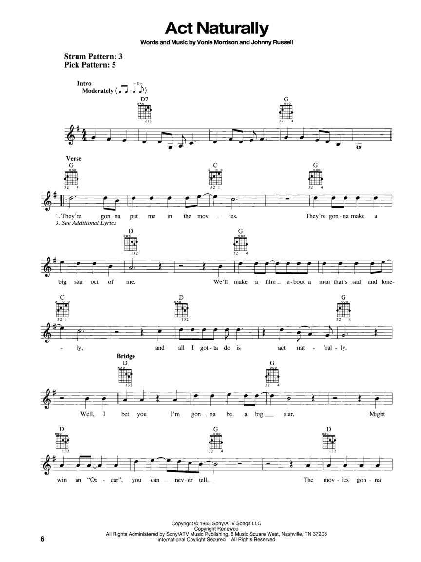 The Classic Country Book For Easy Guitar (101 Songs)