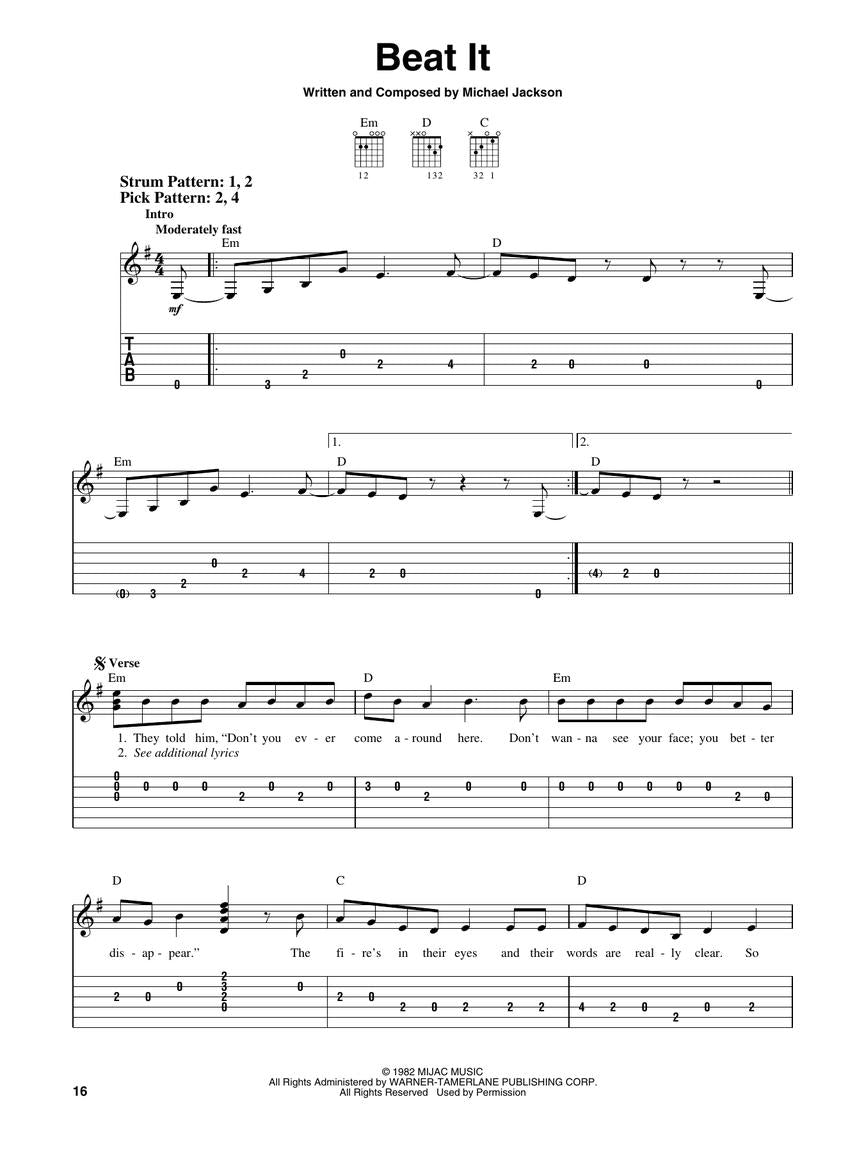MTV 100 Greatest Pop Songs Easy Guitar with Tab Book