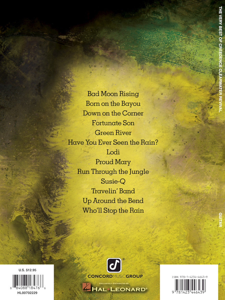 The Very Best Of Creedence Clearwater Revival Easy Guitar Book Songbooks