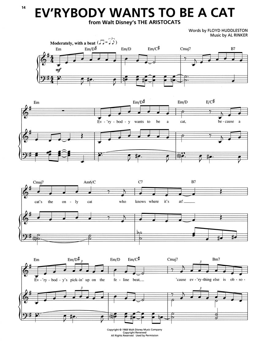 Disney Solos For Kids - Vocal With Piano Accompaniment Book/Ola