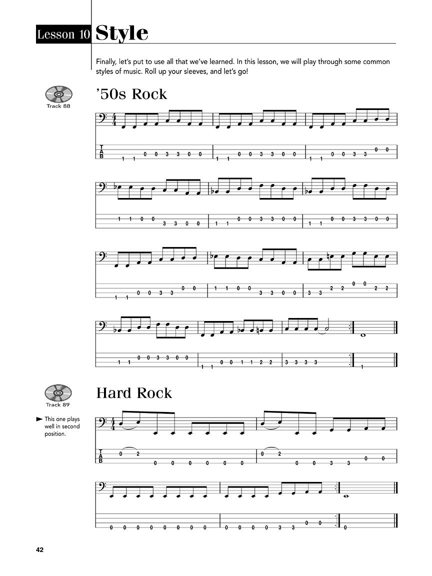 Play Bass Today Beginner Pack - Book/Dvd/Ola