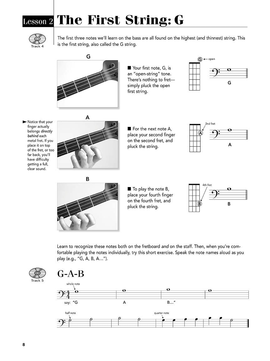Play Bass Today Beginner Pack - Book/Dvd/Ola