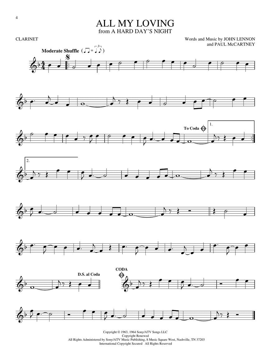 The Big Book Of Clarinet Songs (130 Songs)