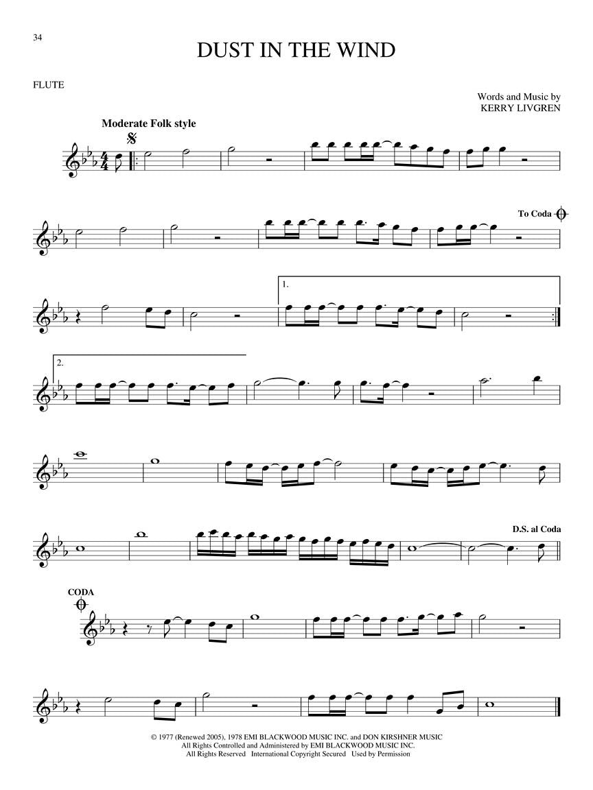 Essential Songs For Flute Book (130 Songs)