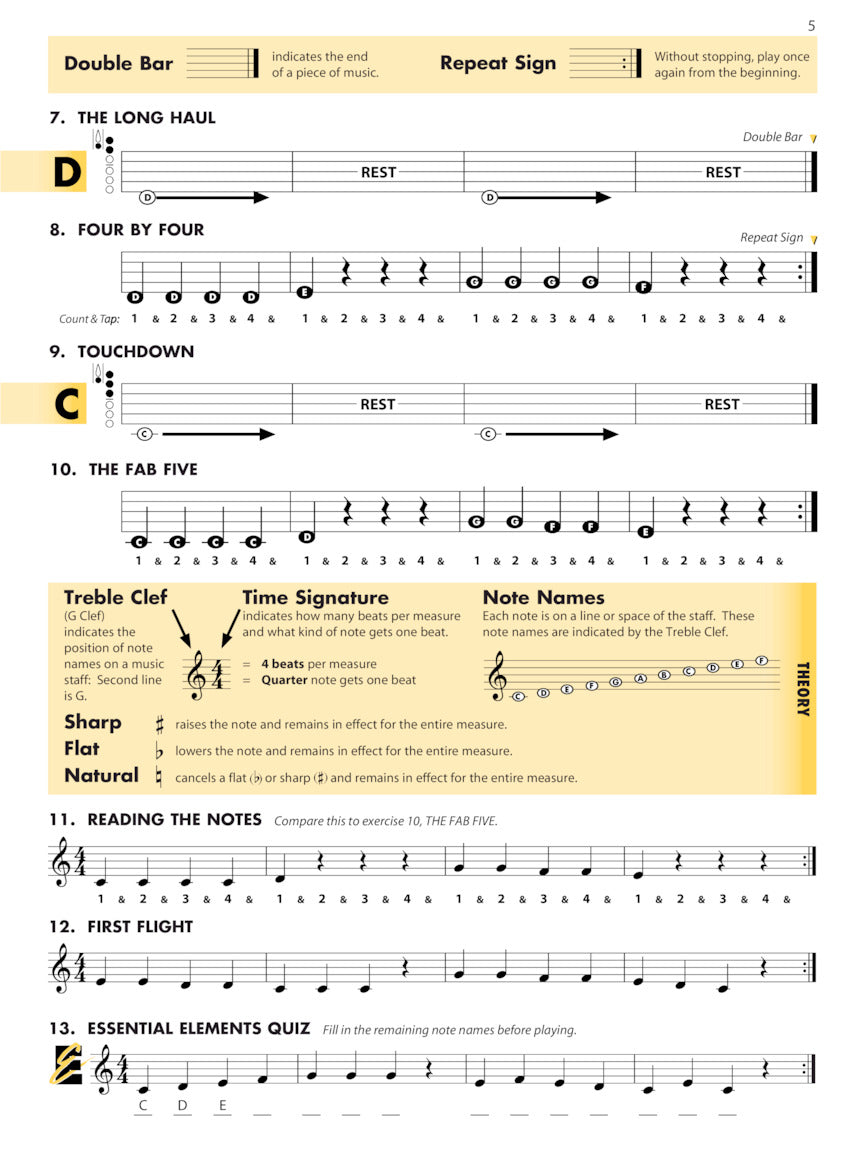 Essential Elements For Band - Bass Clarinet Book 1 (Book & EEi)