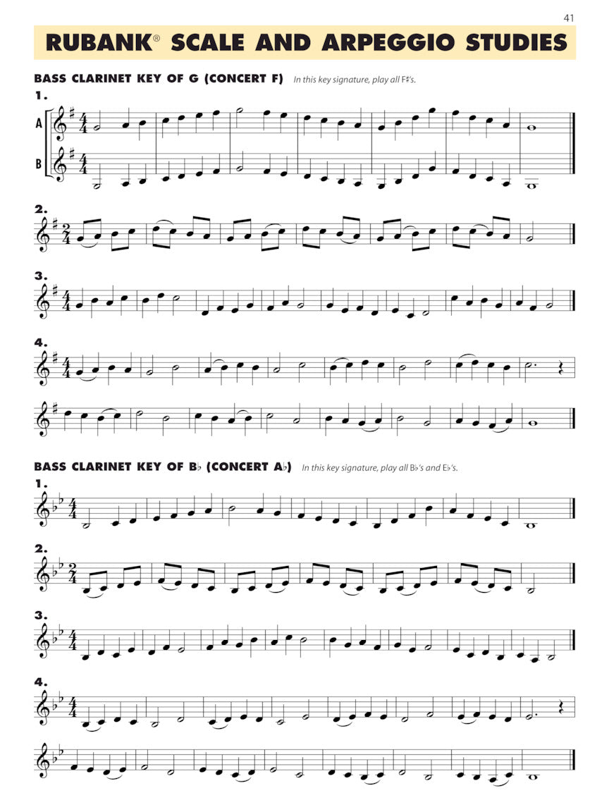 Essential Elements For Band - Bass Clarinet Book 1 (Book & EEi)