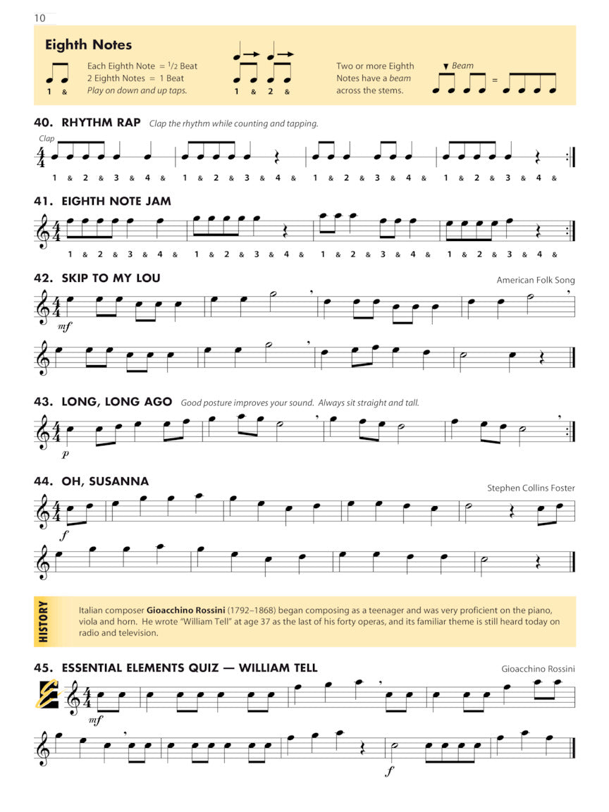 Essential Elements For Band - Tenor Saxophone Book 1 (Book & EEi)