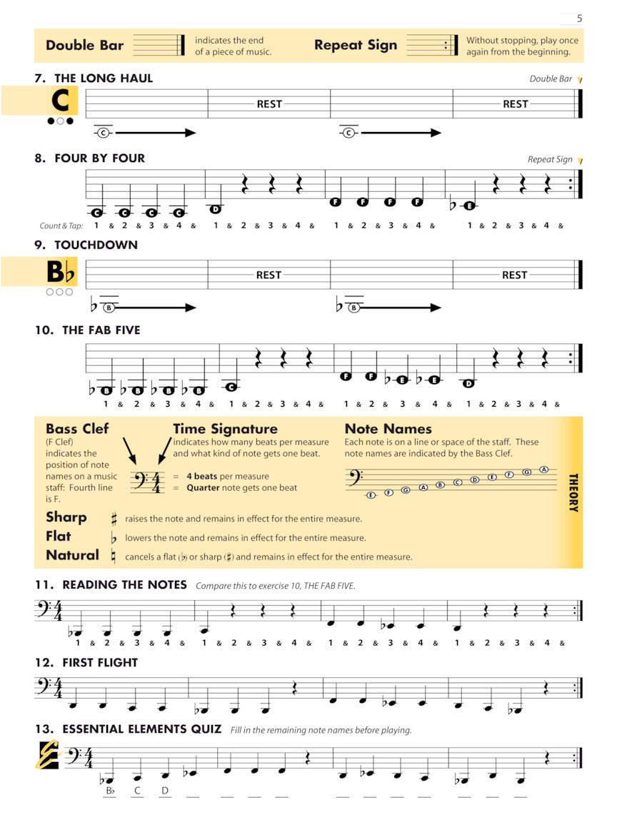 Essential Elements For Band - Tuba Book 1 (Book & EEi)