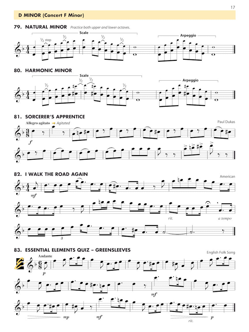 Essential Technique For Band - Book 3 Baritone Saxophone (Book/ EEi Media)