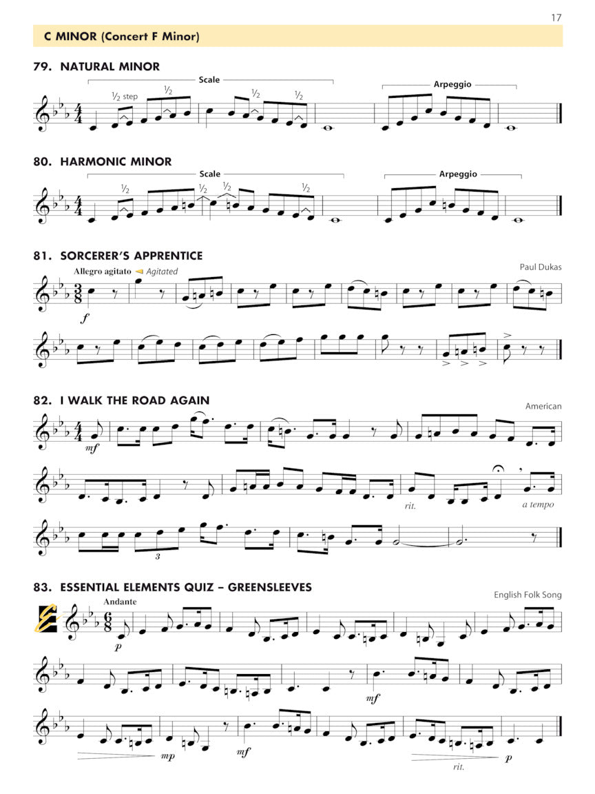 Essential Technique For Band - Book 3 French Horn (Book/ EEi Media)