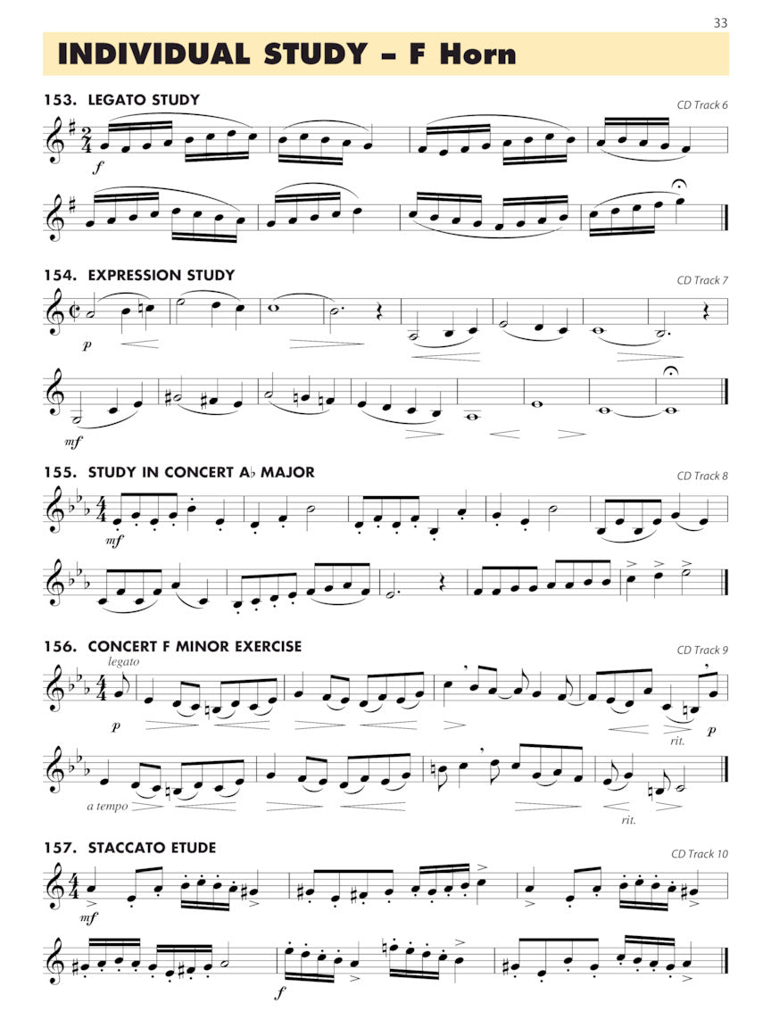 Essential Technique For Band - Book 3 French Horn (Book/ EEi Media)