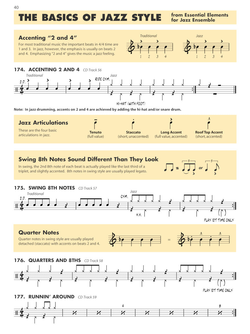 Essential Technique For Band - Book 3 Percussion (Book/ EEi Media)