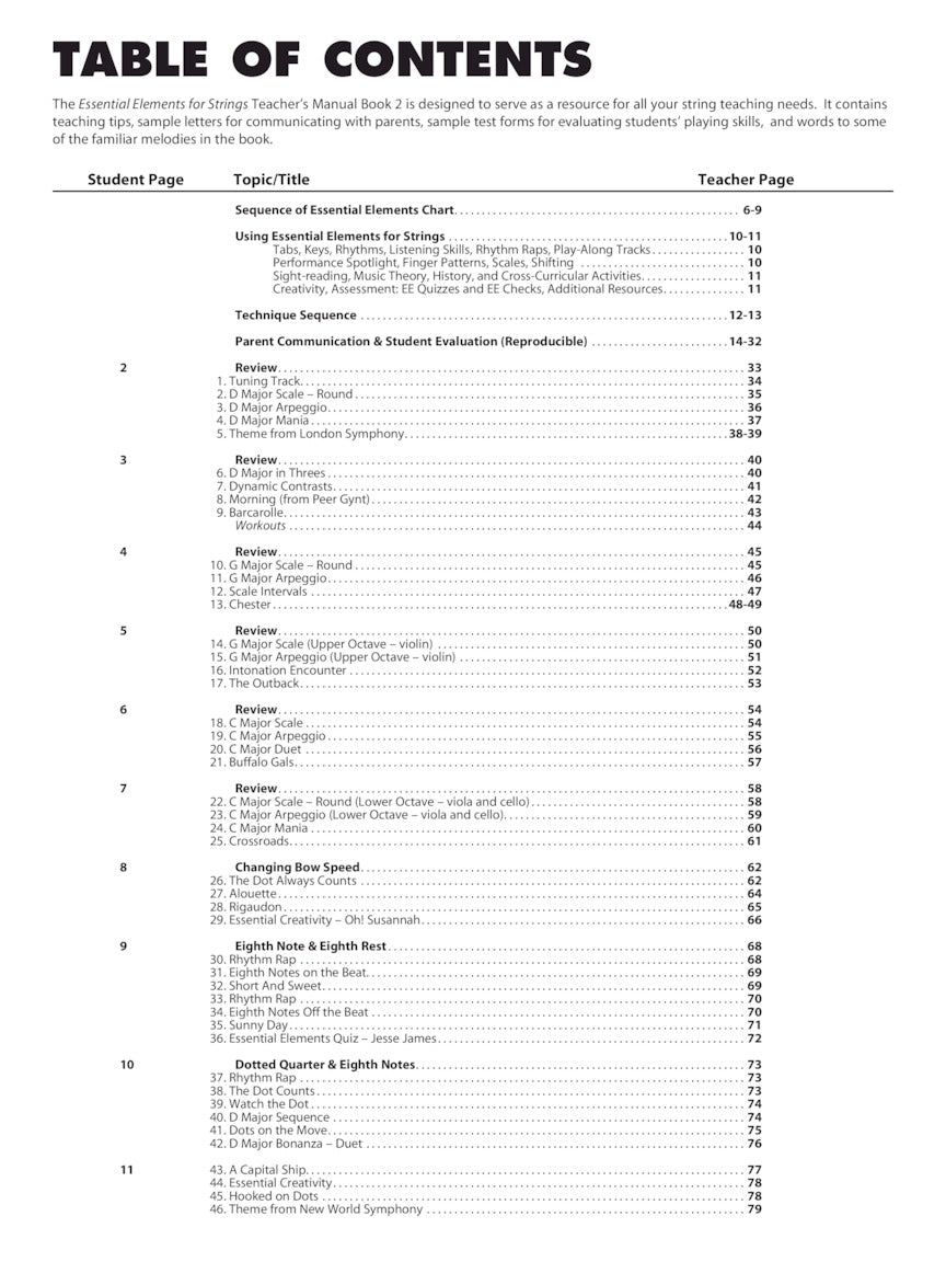 Essential Elements For Strings - Conductor Teacher's Book 2 (EEi Media)