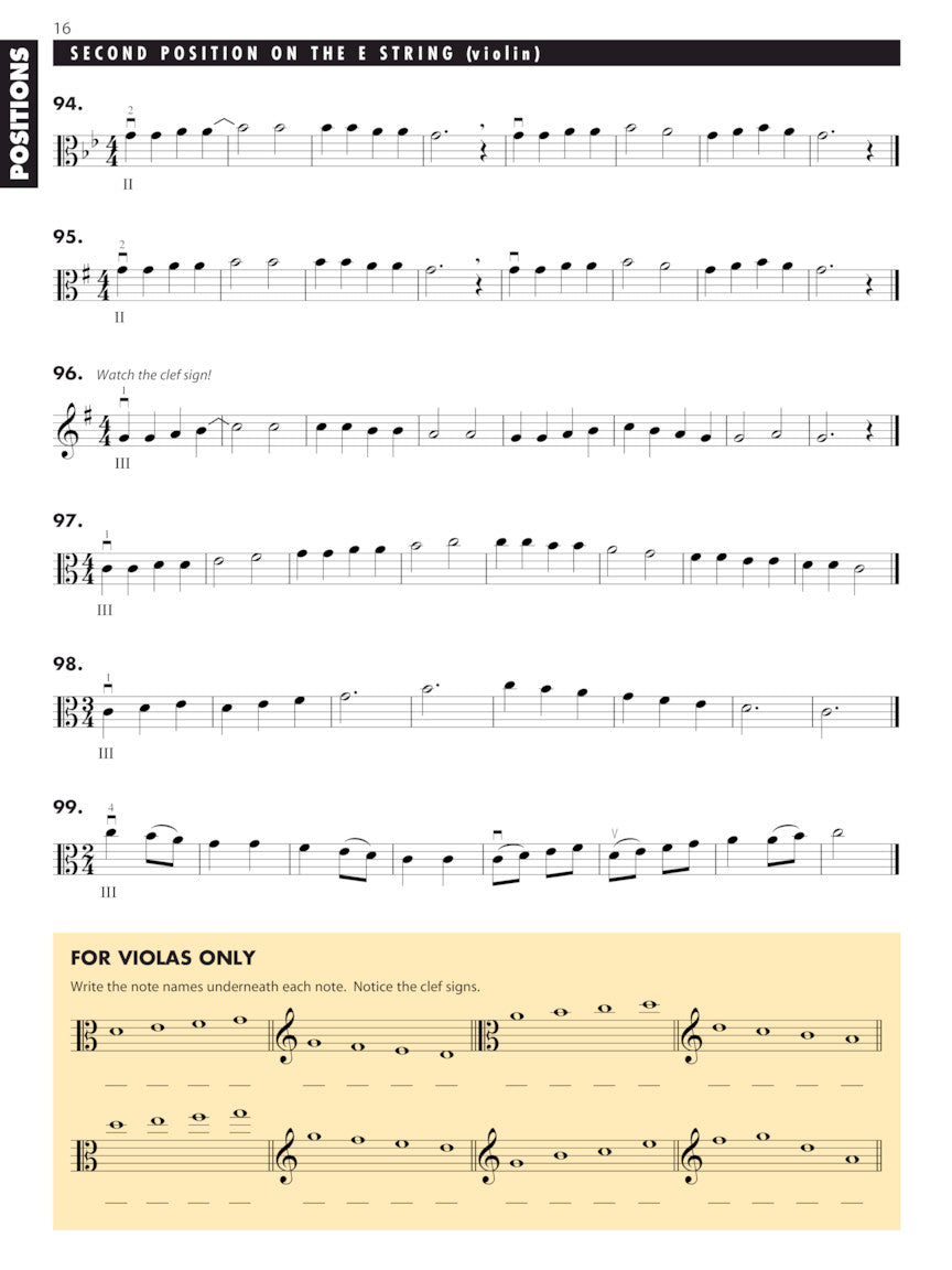 Essential Technique For Strings - Viola Book 3 (EEi)
