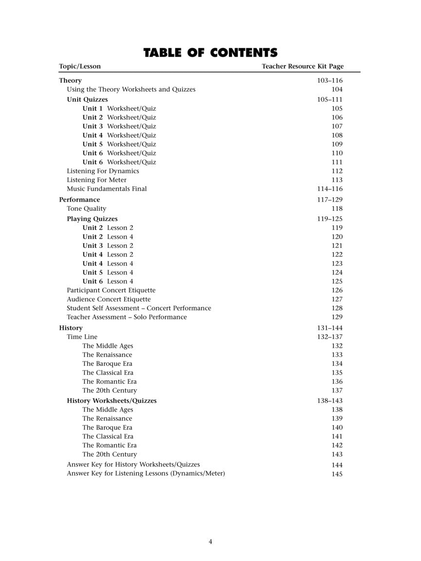 Essential Elements Strings - Teacher Resource Book 2 (2000)