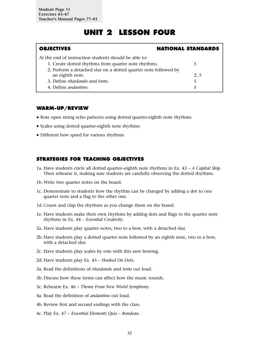 Essential Elements Strings - Teacher Resource Book 2 (2000)