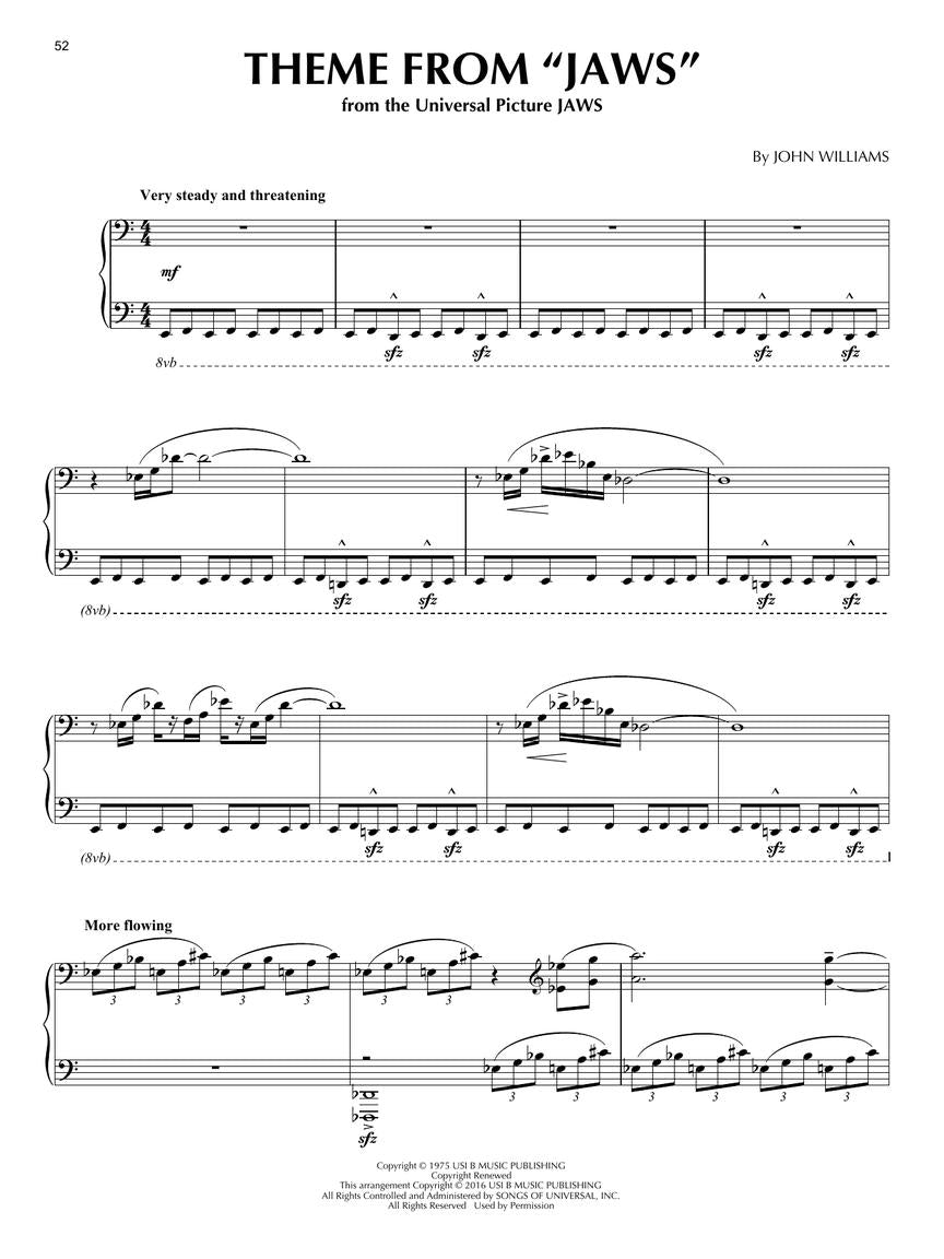 Horror Music Piano Solo Songbook (34 Terrifying Tunes From Film & TV)