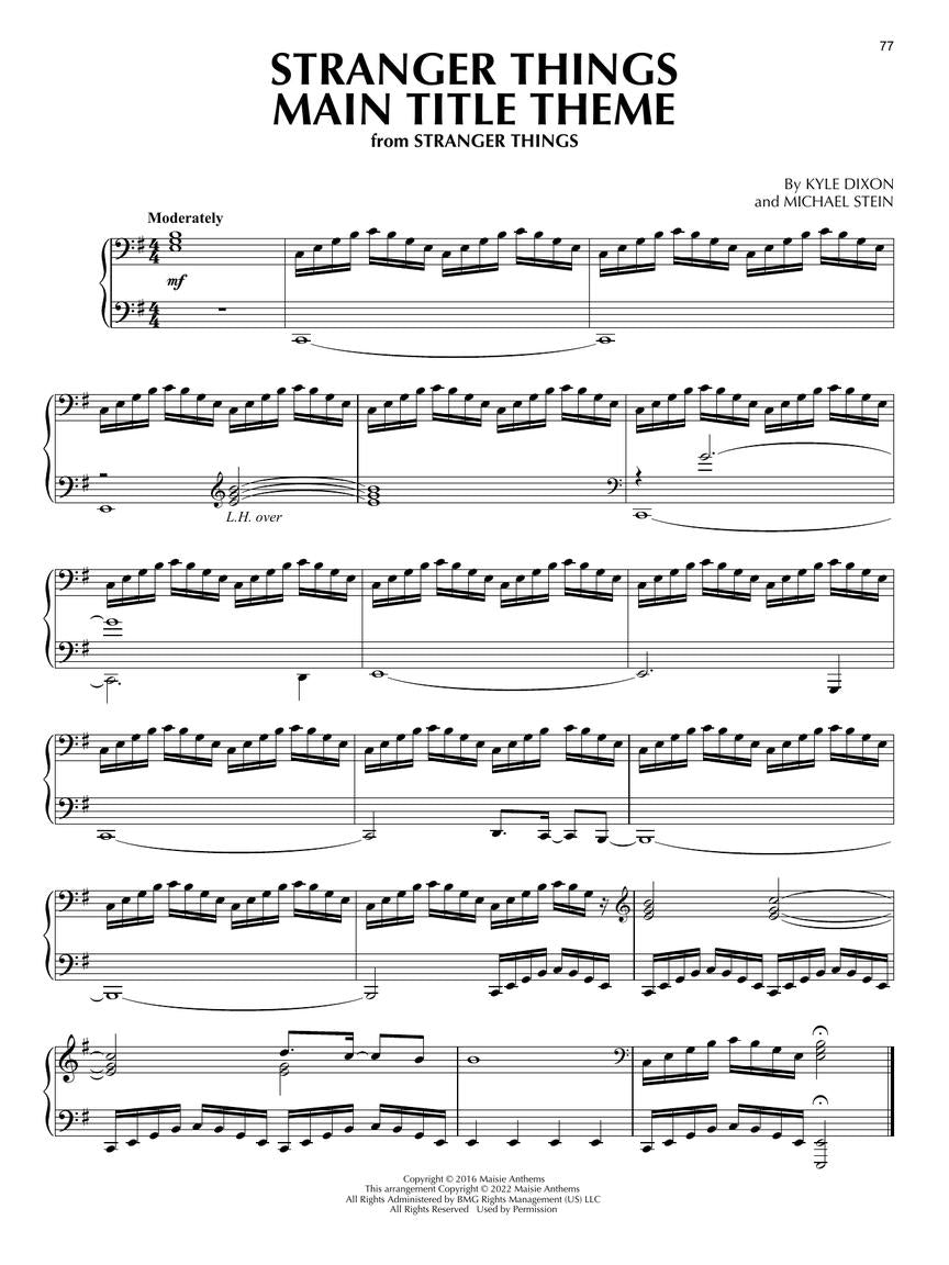 Horror Music Piano Solo Songbook (34 Terrifying Tunes From Film & TV)