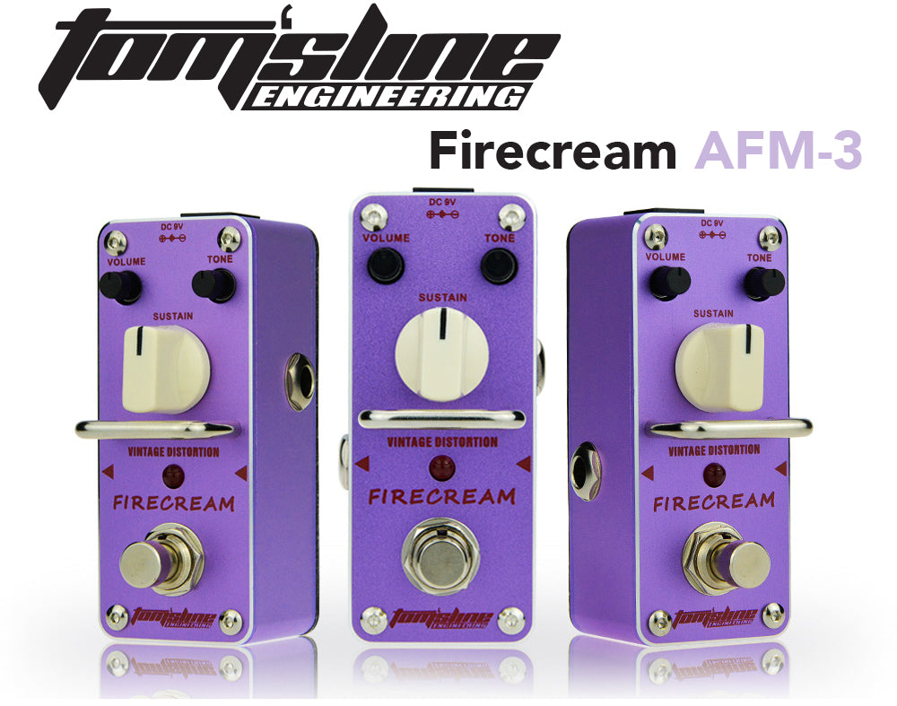 Toms Line AFM-3 Fire Cream Mini Pedal