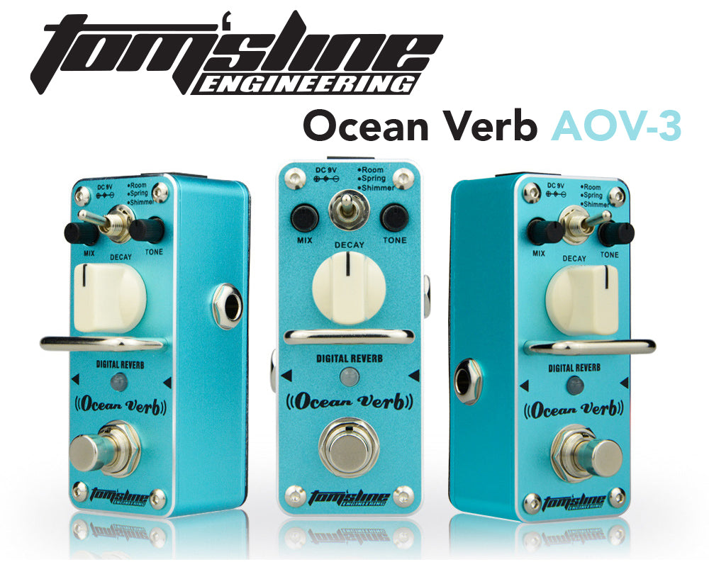 Toms Line AOV-3 Oceanverb Mini Pedal