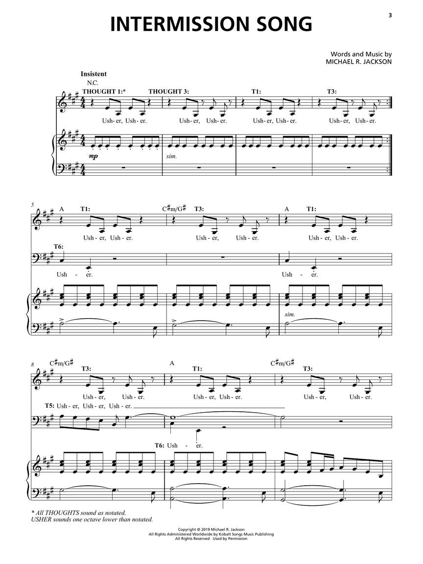 A Strange Loop Vocal Selections Book