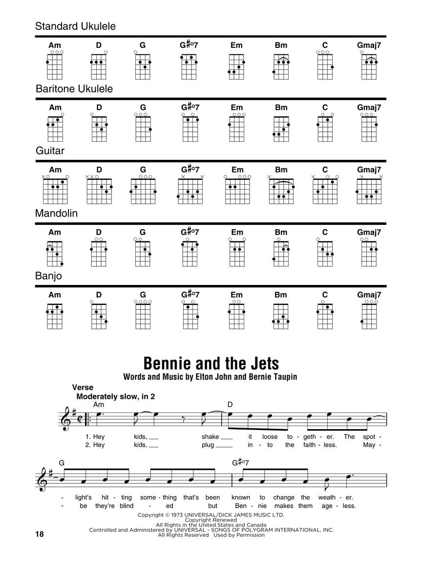 Sing-Along Songs - Strum Together Songbook (70 Songs)