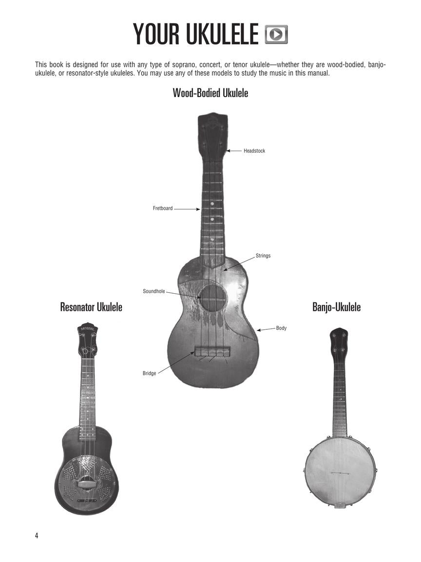 Hal Leonard - Ukulele Method Deluxe Beginner Edition Book/Olm