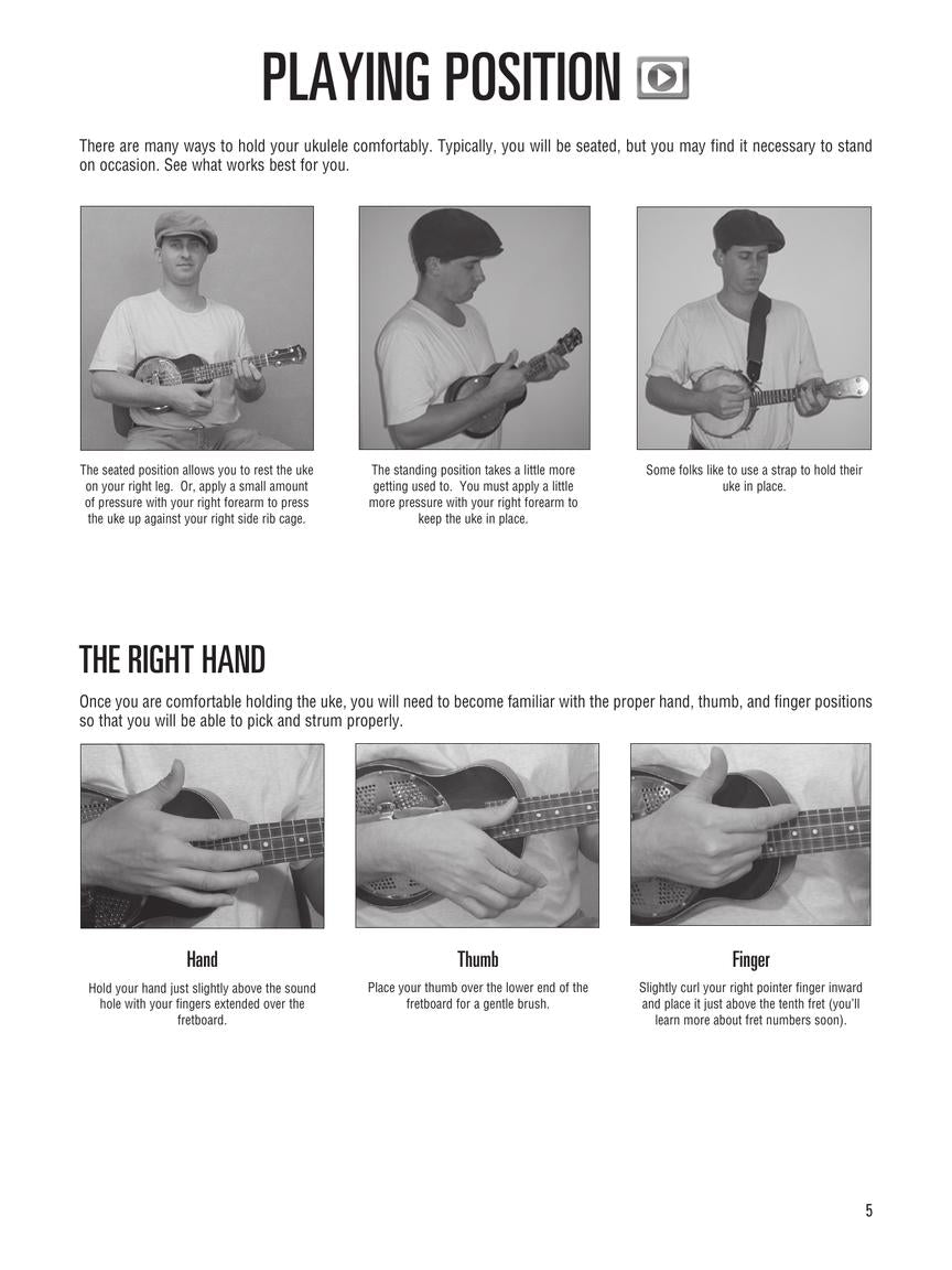 Hal Leonard - Ukulele Method Deluxe Beginner Edition Book/Olm