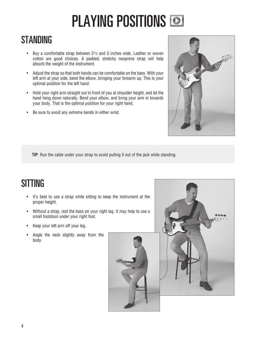 Hal Leonard Bass Tab Method - Book 1 Deluxe Beginner Edition (Book/Olm)