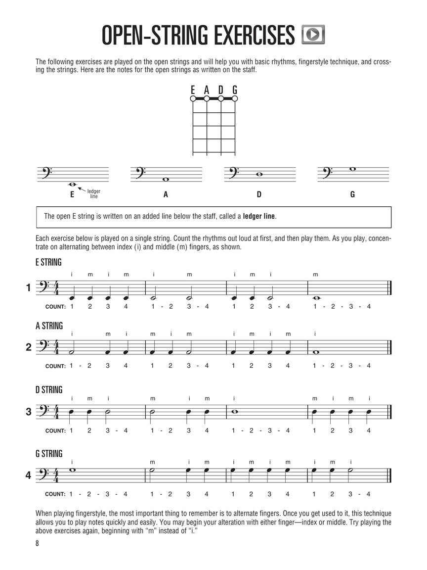 Hal Leonard Bass Tab Method - Book 1 Deluxe Beginner Edition (Book/Olm)