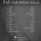 15 Chart Hits for Piano Solo Book
