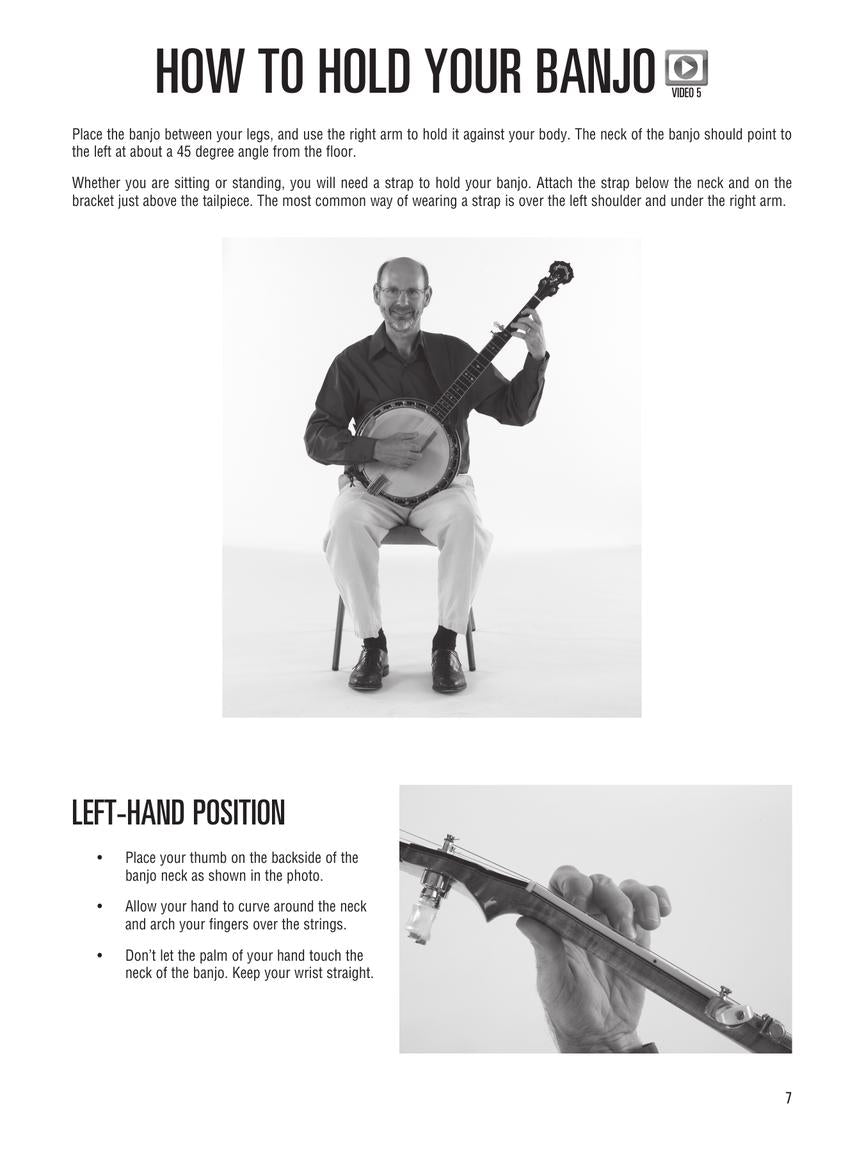 Hal Leonard Banjo Method - Book 1 Deluxe Beginner Edition Book/Olm