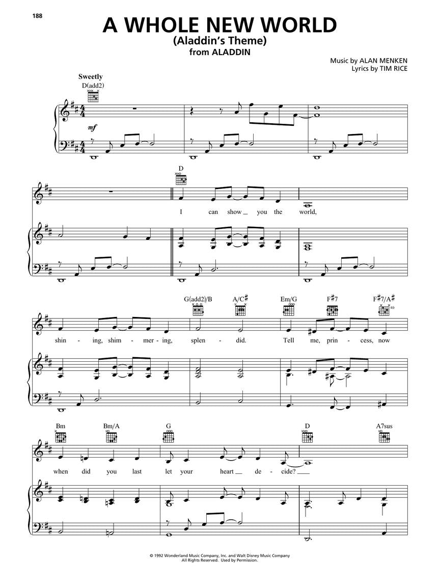 Disney All-Time Chart Hits Piano Vocal Guitar Songbook