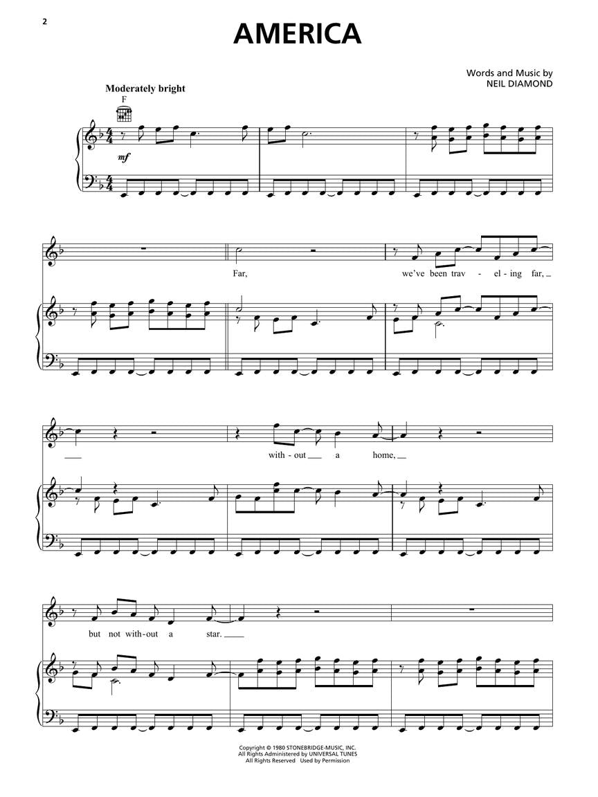 A Beautiful Noise - The Neil Diamond Musical Piano/Vocal Selections Songbook