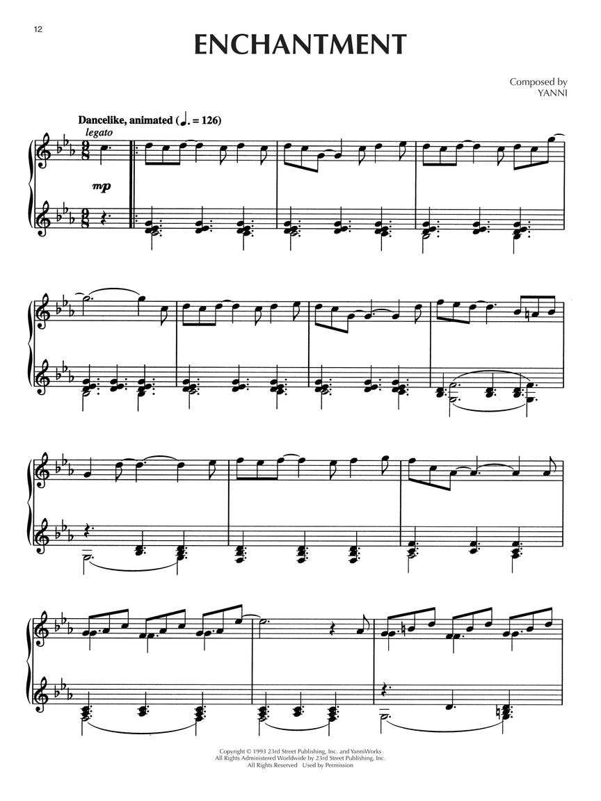 Best Of Yanni Piano Solo (2nd Edition Book)
