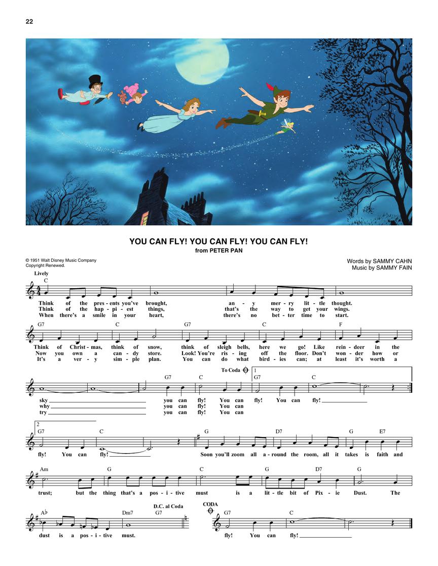 Disney 100 Songs Book - Celebrating the 100th Anniversary of Disney