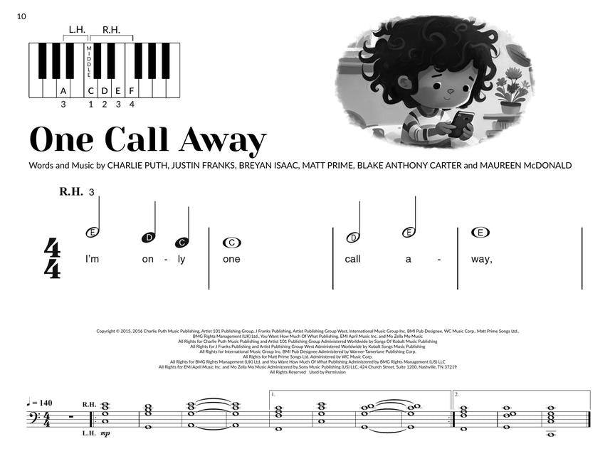 Piano Songs for the Very Beginner Book/Ola