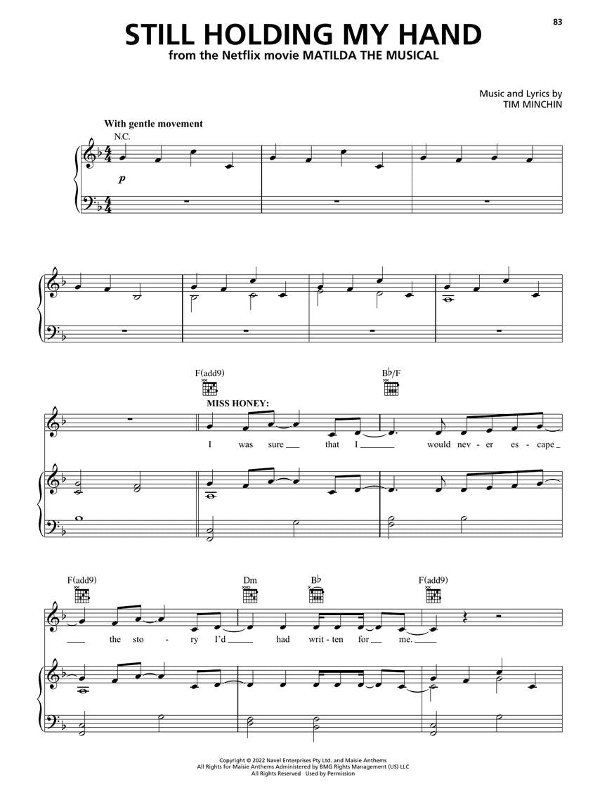 Songs from Barbie, Little Mermaid, Super Mario Bros Movies PVG Songbook