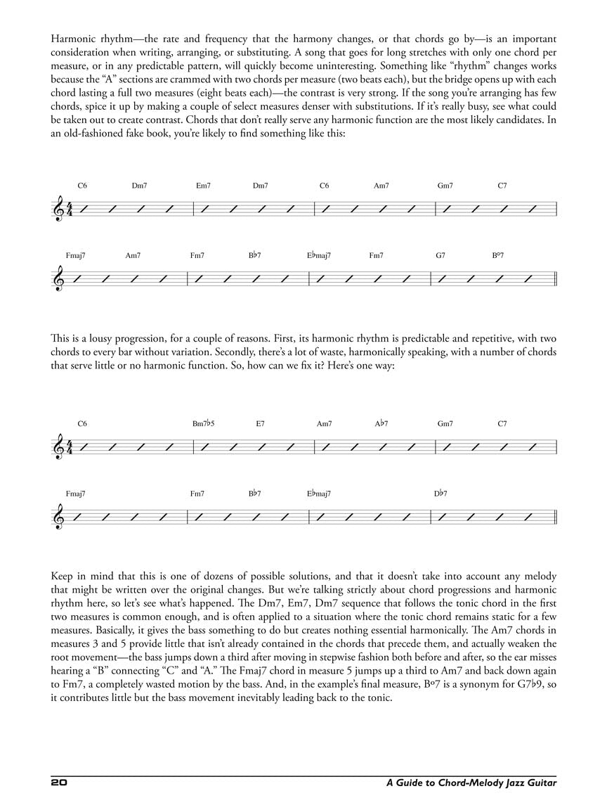 Guide To Chord Melody Jazz Guitar Book/Cd