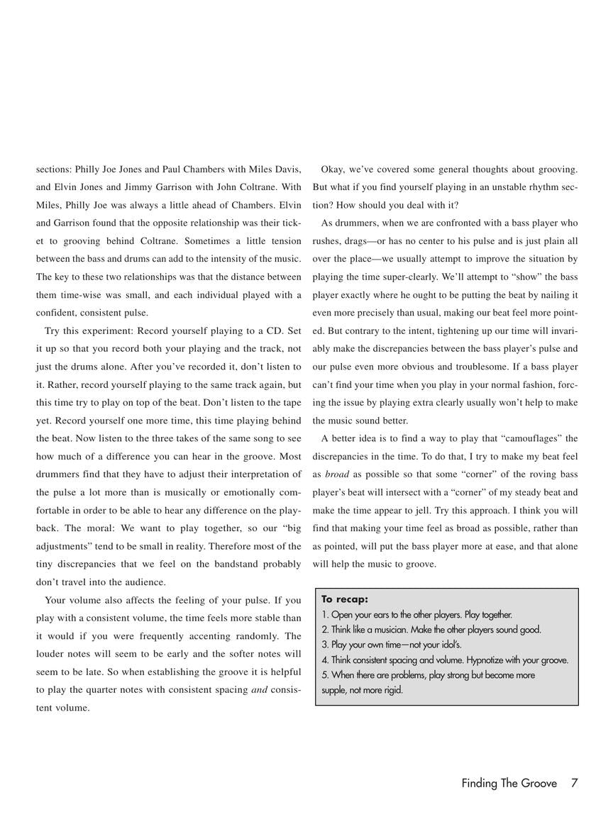 The Jazz Drummer's Workshop Book/Ola