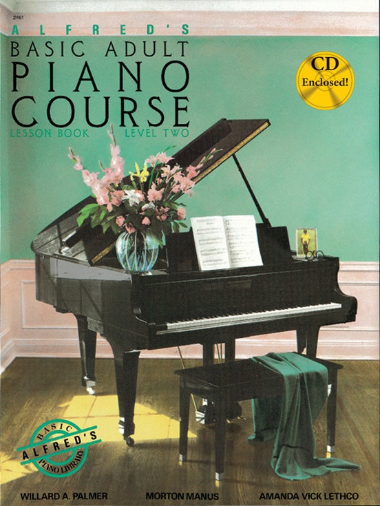 Alfreds Basic Adult Piano Course - Lesson Book 2 (Book And Cd) & Keyboard