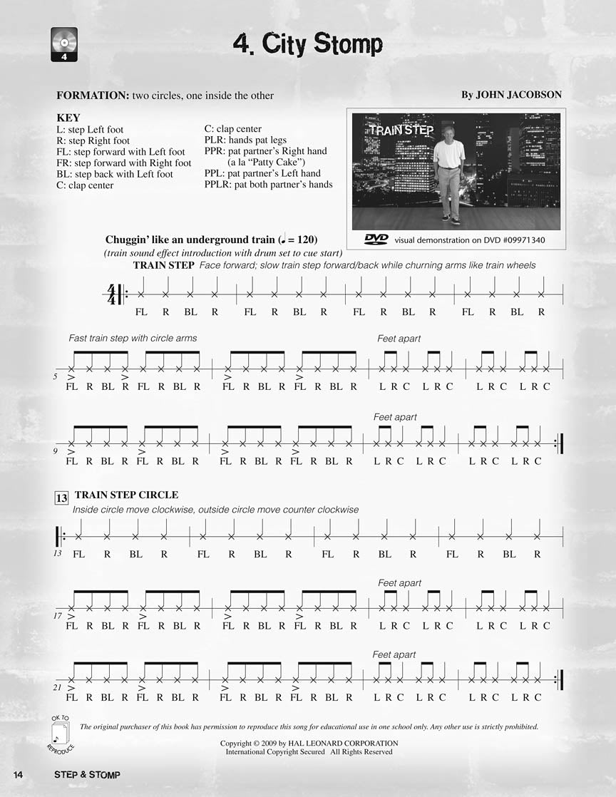 Step And Stomp Bk/Cd